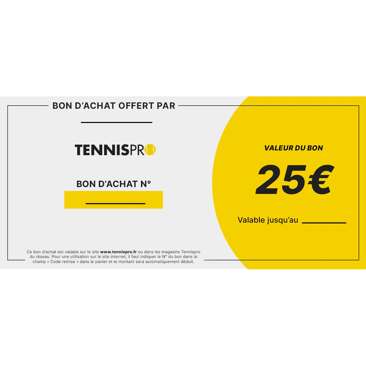 Buono Regalo Tennispro 25€
