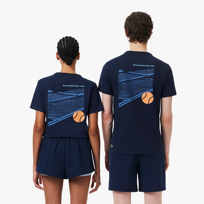 T-Shirt Lacoste Mutua Madrid Open Graphique