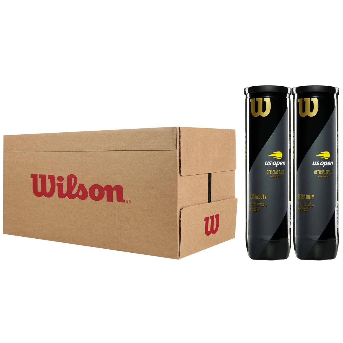 Cartone da 9 Bipack da 4 Palline Wilson Us Open