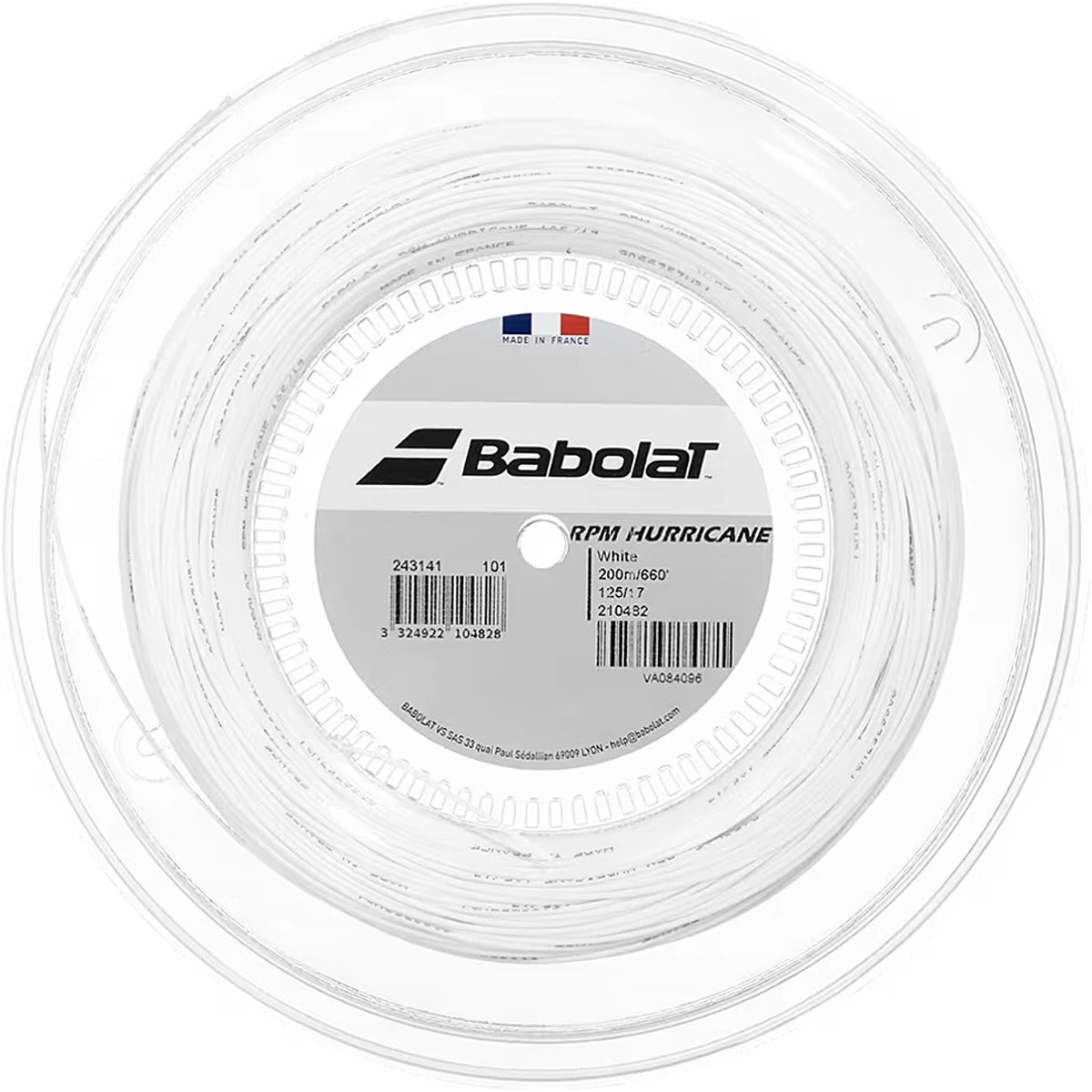 Bobina Babolat Rpm Hurricane (200 Metri) (Ex Pro Hurricane Tour)