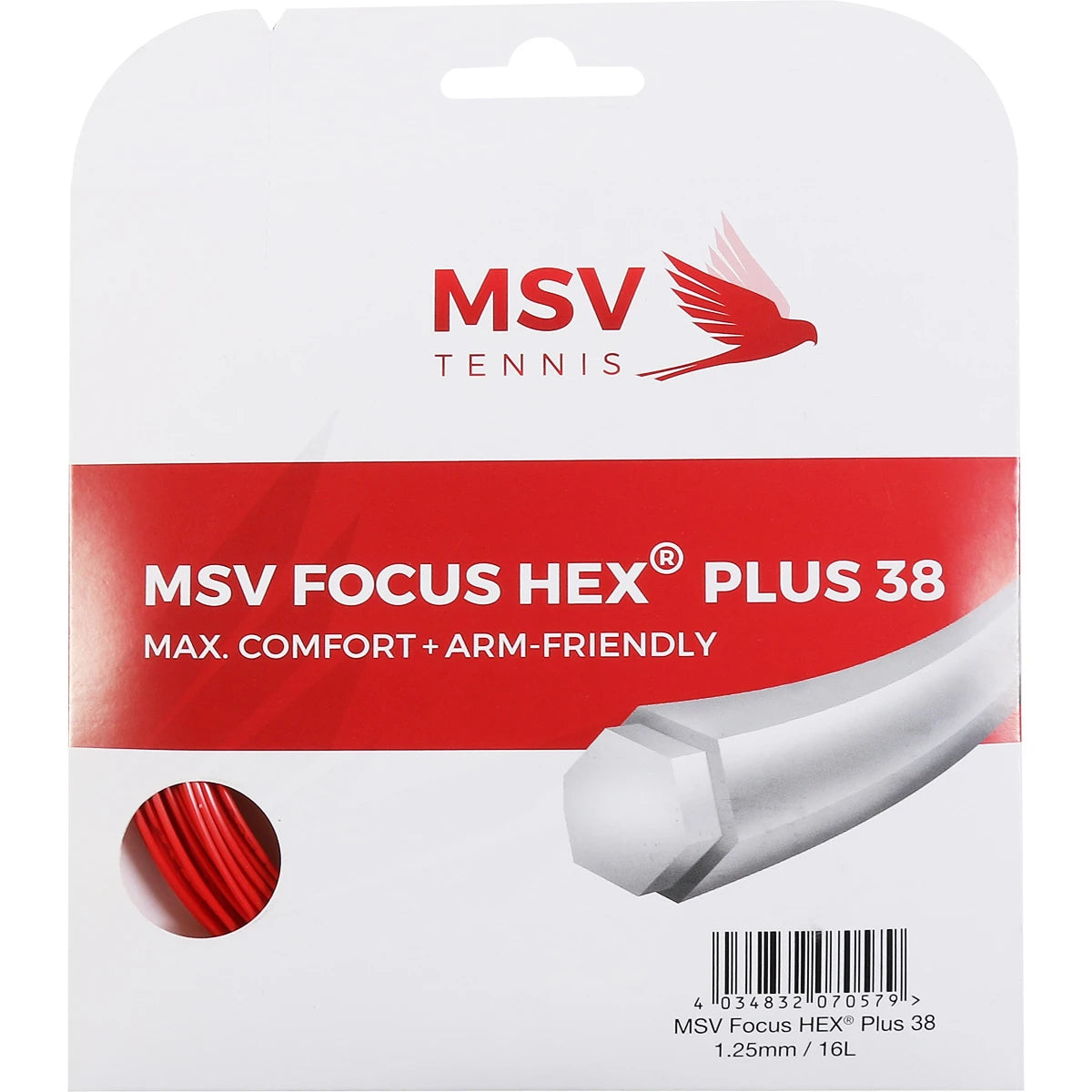 Corda Msv Focus Hex Plus 38 (12 Metri)