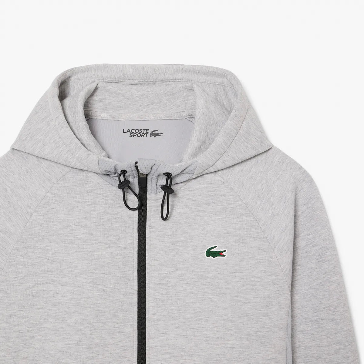 Felpa Lacoste Core Performance con cappuccio Fz Mesh