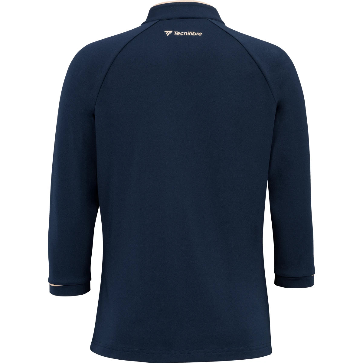 Felpa Tecnifibre Donna Thermo Zip Manica 3/4 Marine
