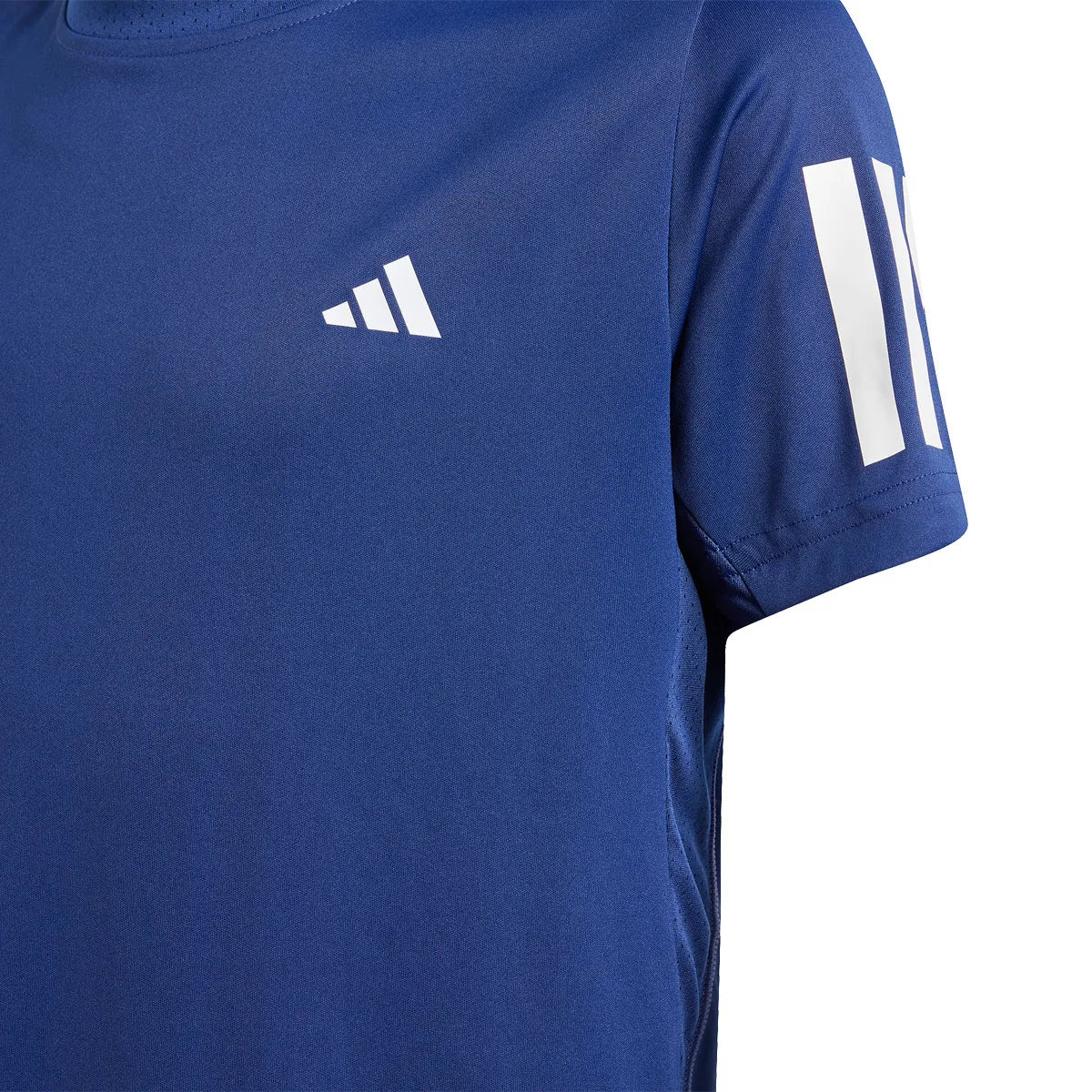T-Shirt adidas Ragazzo Club 3 Strisce