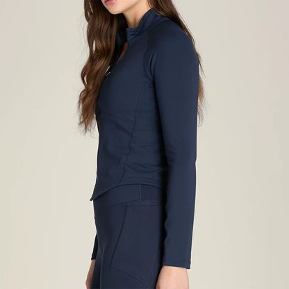 T-Shirt Manica Lunga Wilson Donna Baseline Half-Zip