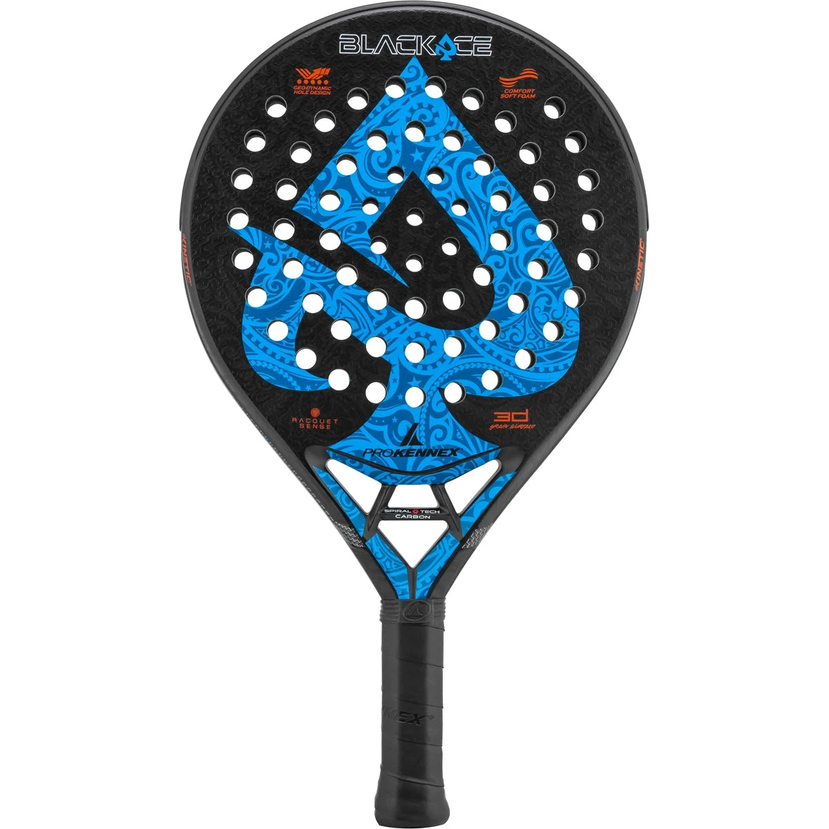 Raquette Padel Pro Kennex Kinetic Black Ace Rnd