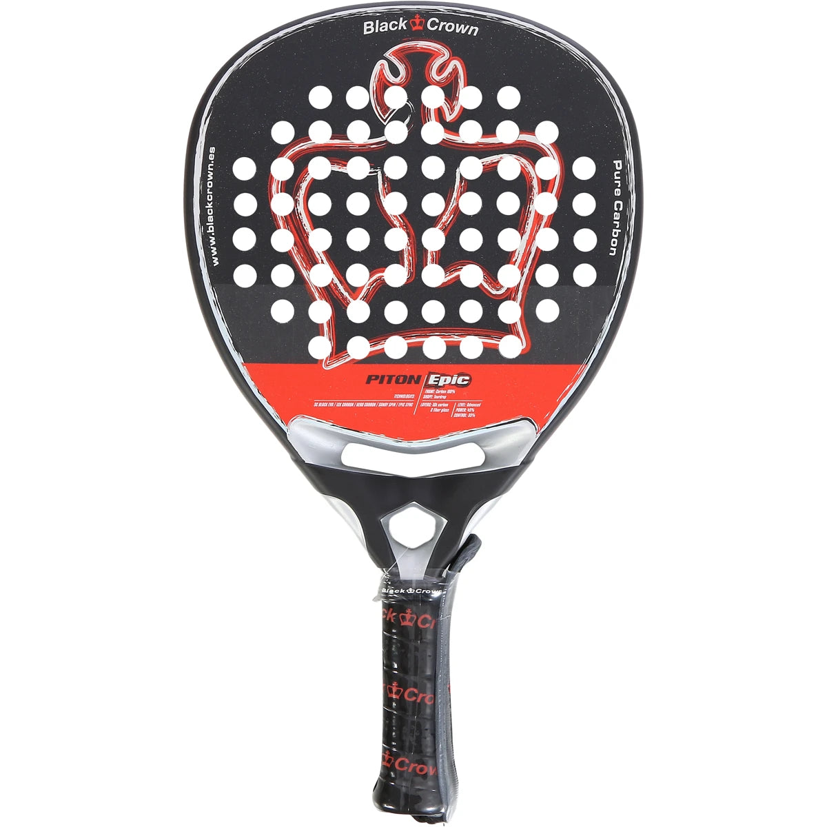 Racchetta Occasion di Padel Black Crown Piton Epic