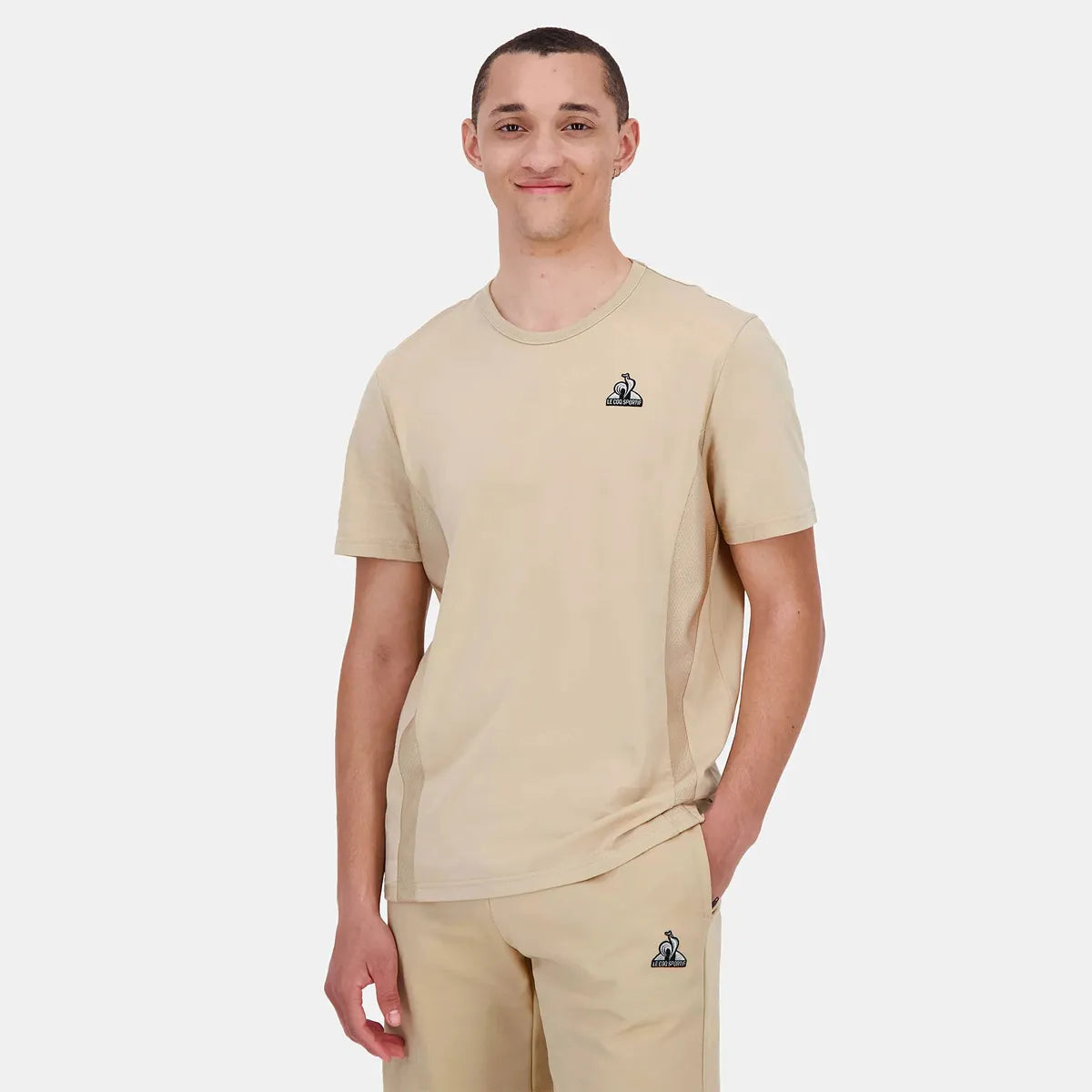 T-Shirt Le Coq Sportif Argento