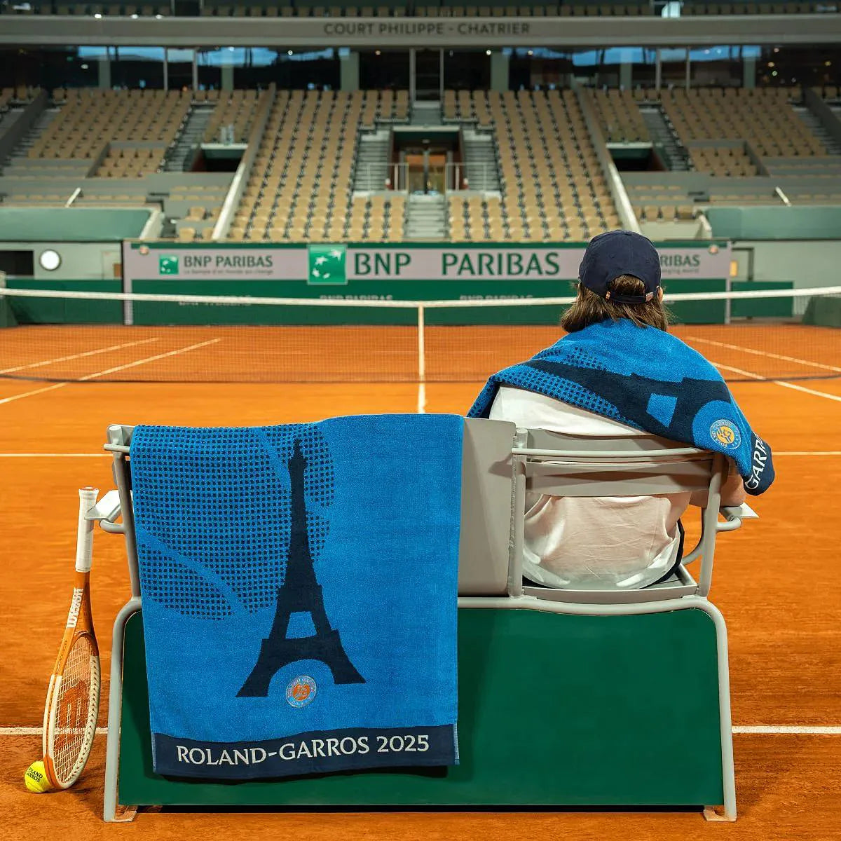 Asciugamano Roland-Garros 2025 Ufficiale Giocatore / Giocatrice