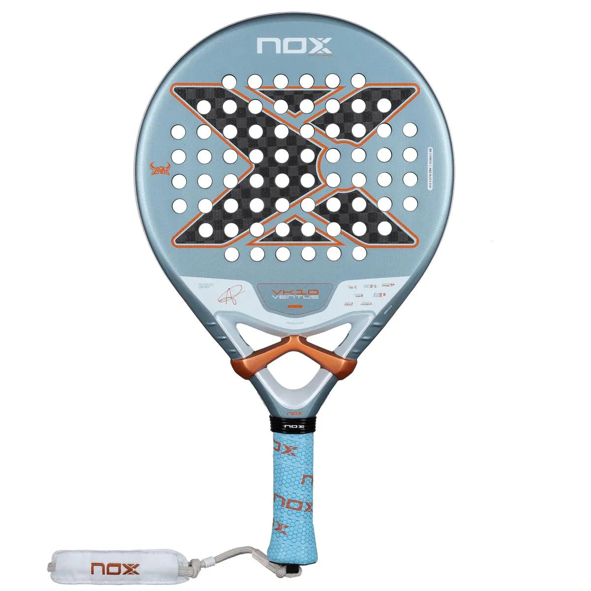 Racchetta Test di Padel Nox VK10 Ventus Control 12K