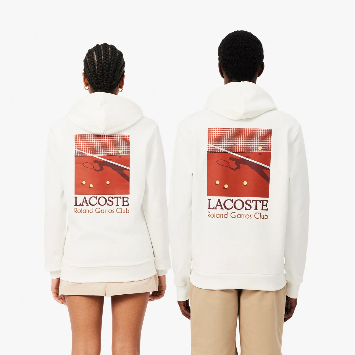 Felpa Lacoste Roland Garros Club Grafica