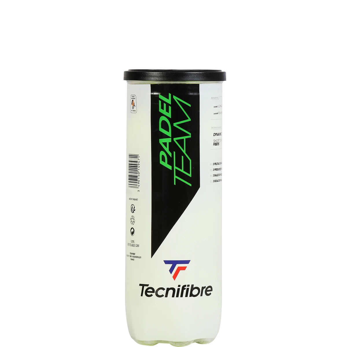 Tubetto da 3 Palline da padel Tecnifibre Team