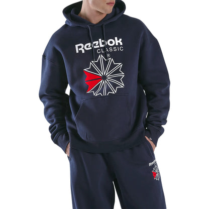 Felpa con cappuccio Reebok Starcrest Relaxed
