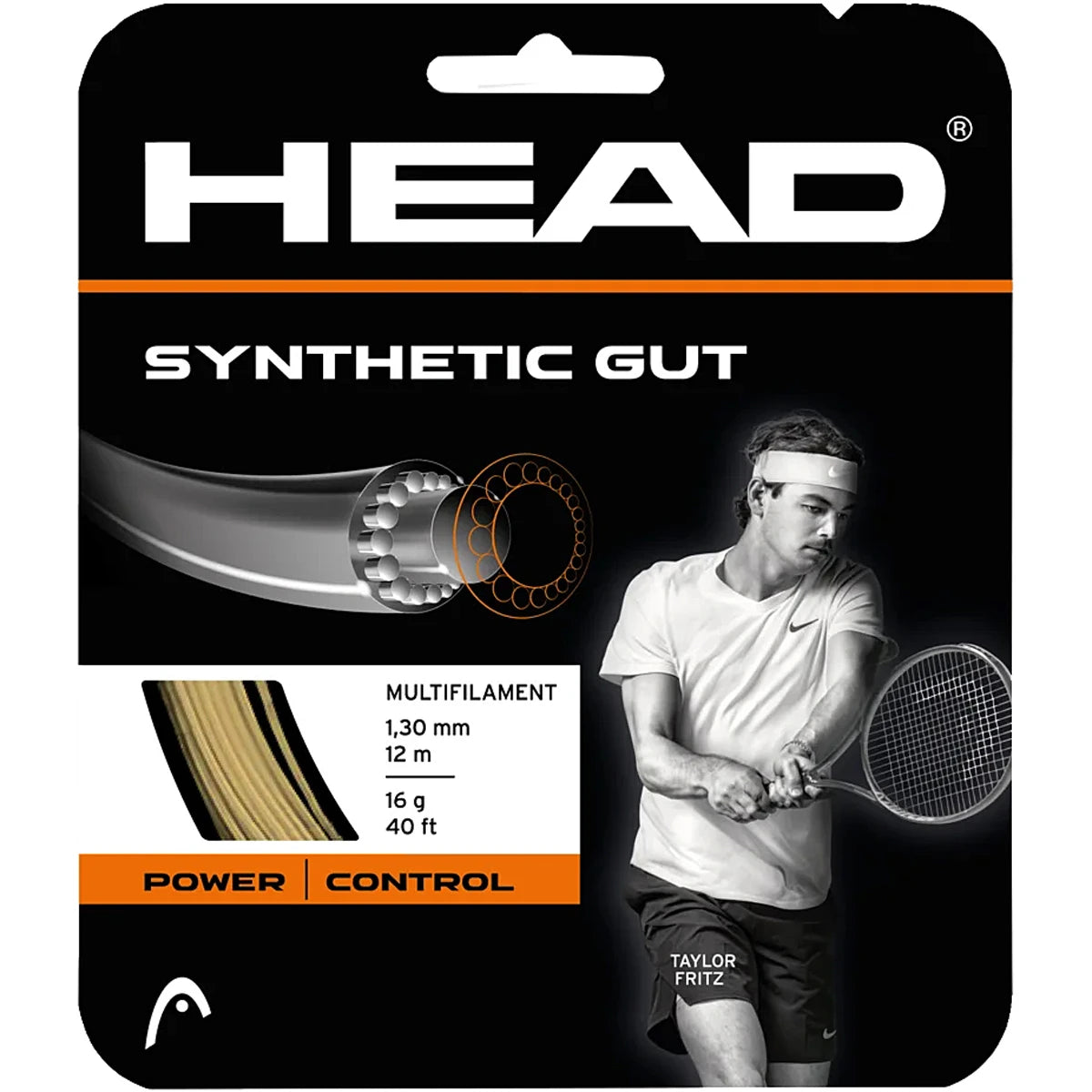 Corda Head Synthetic Gut (12 Metri)