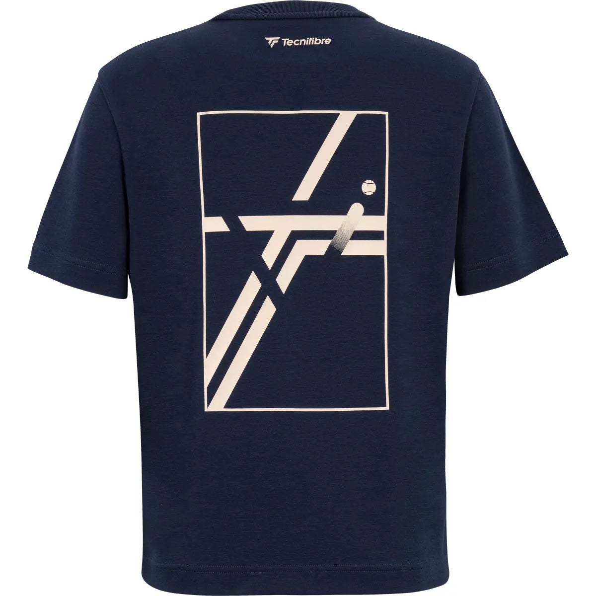 T-Shirt Tecnifibre Donna Graphic Marine