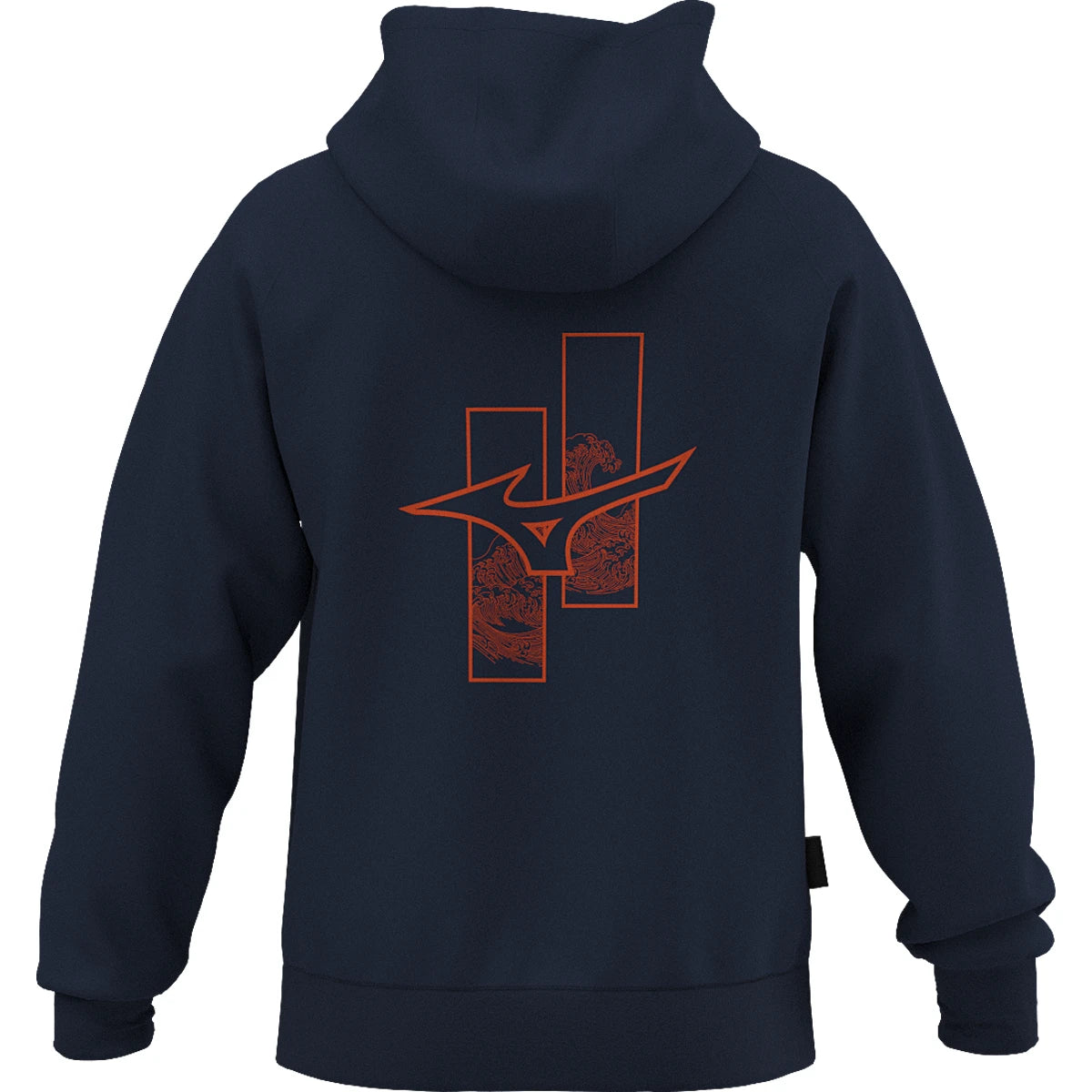 Felpa con cappuccio Mizuno Athletic Graphic