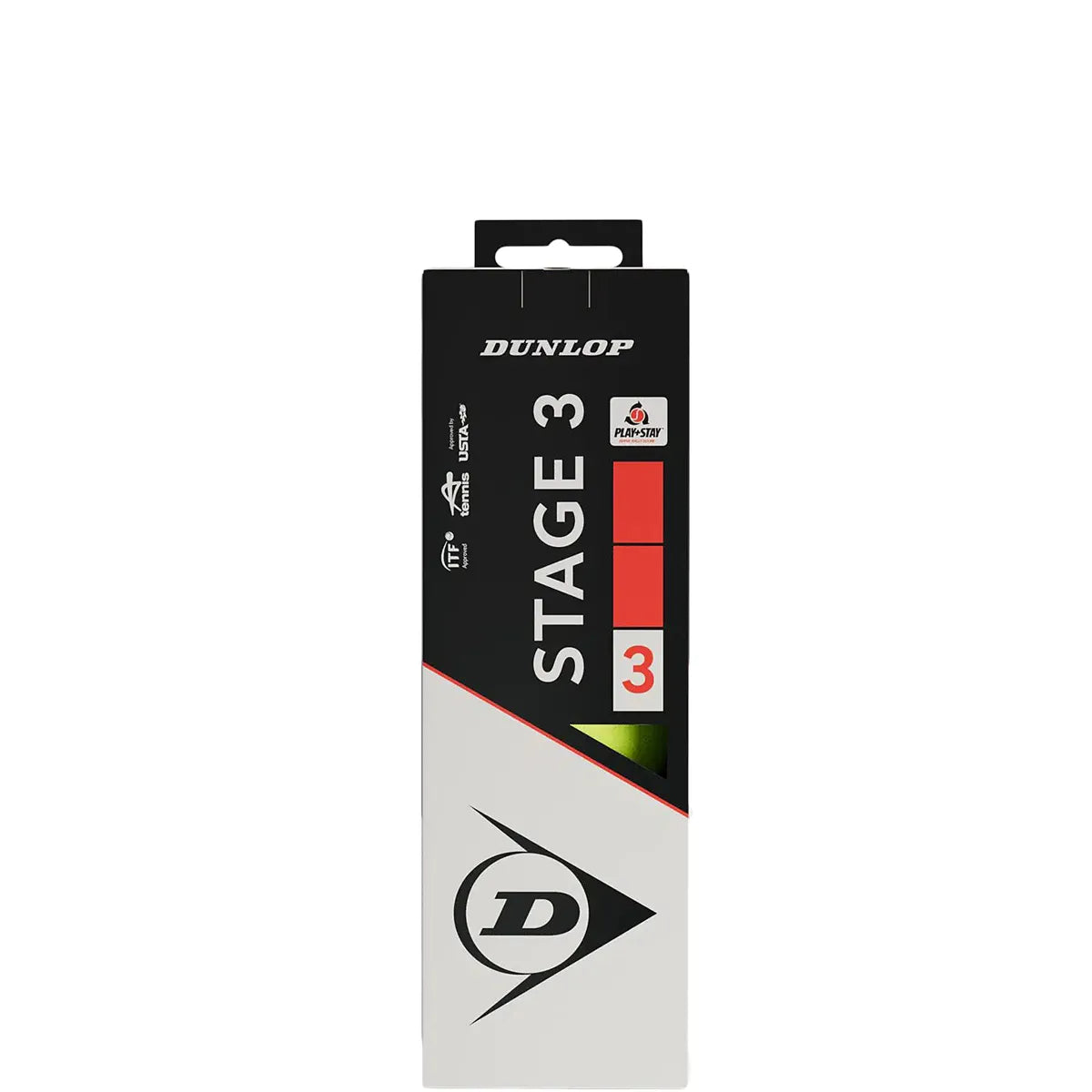 Sacchetto da 3 Palline Dunlop Mini Tennis Stage 3