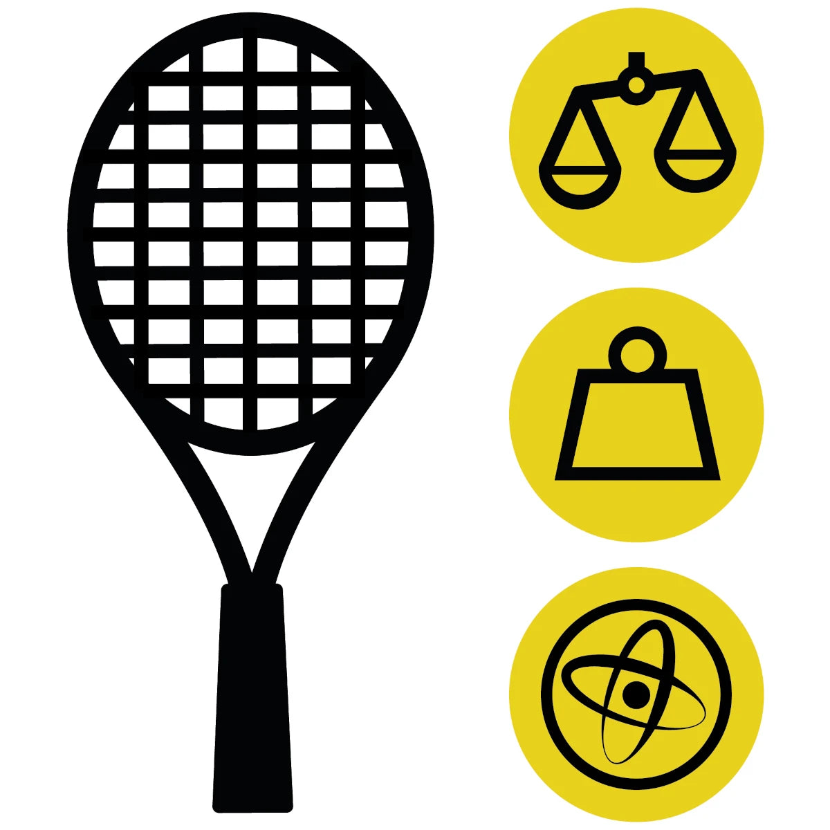 Opzione Misure Spec 5 Racchette Tennis