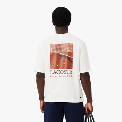 T-Shirt Lacoste Roland Garros Club Grafica