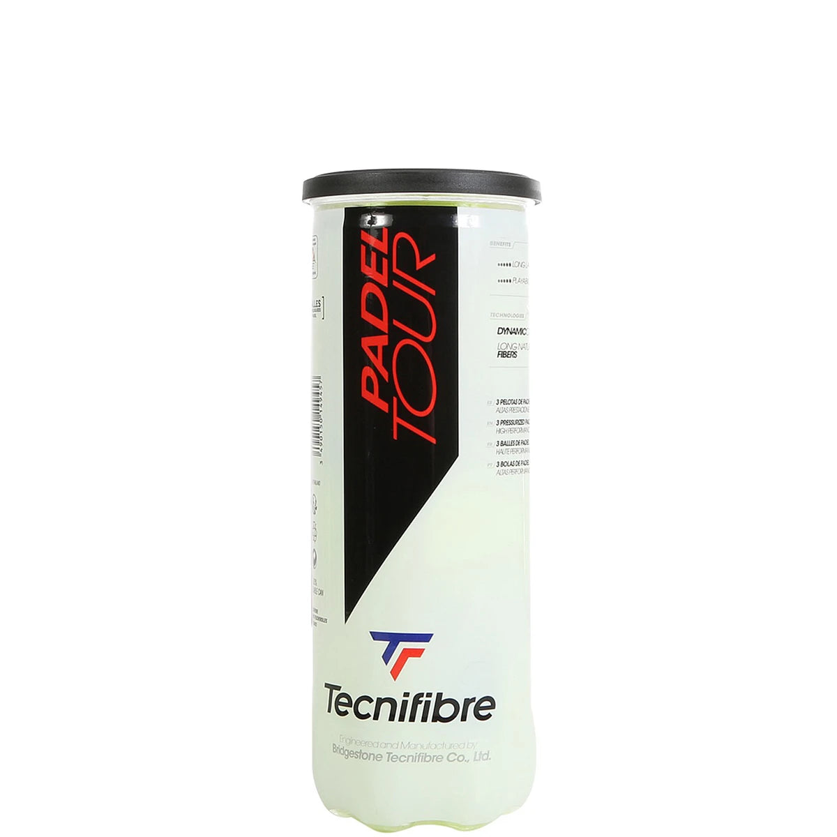 Tubetto da 3 Palline da padel Tecnifibre Tour