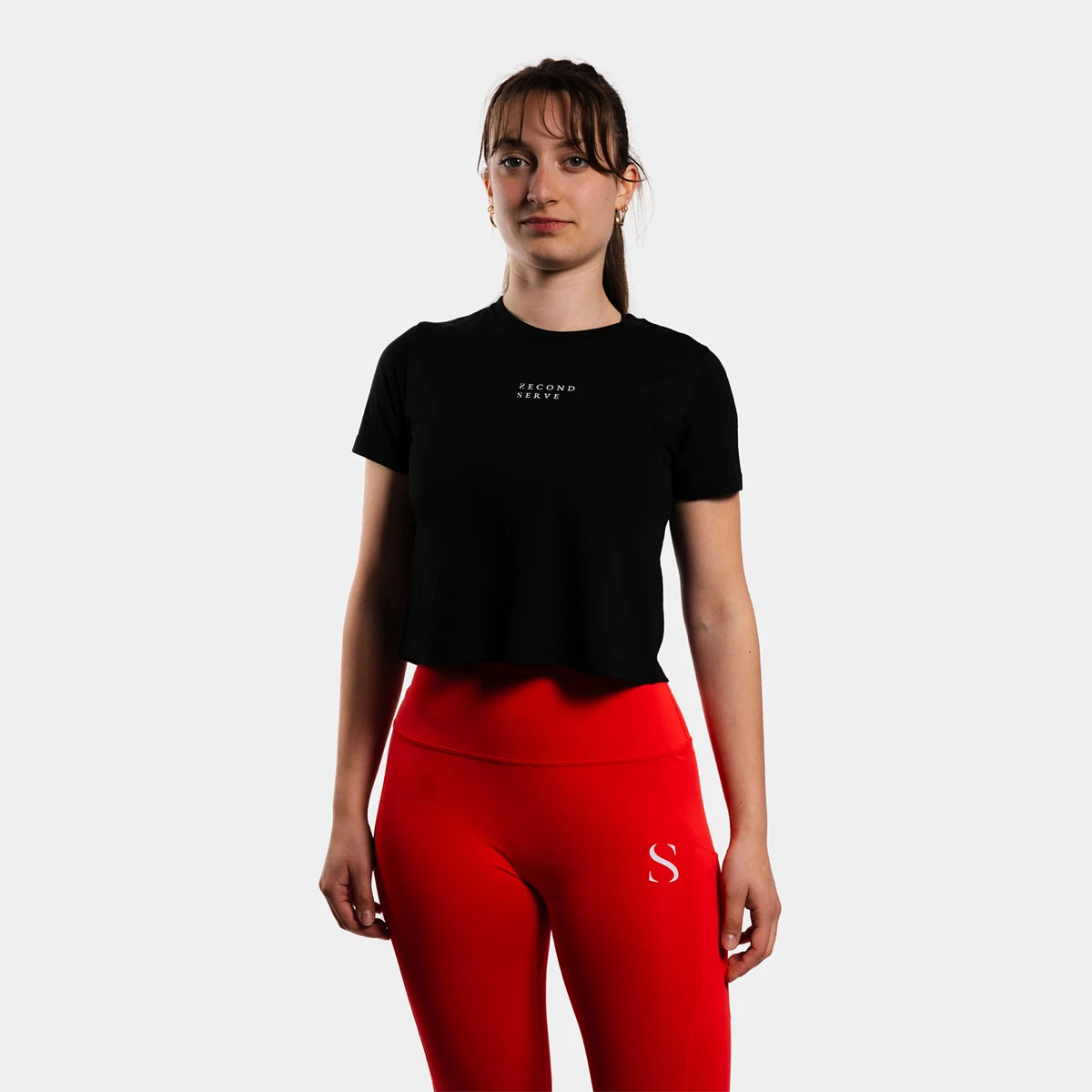 T-Shirt Second Serve Donna Open Court
