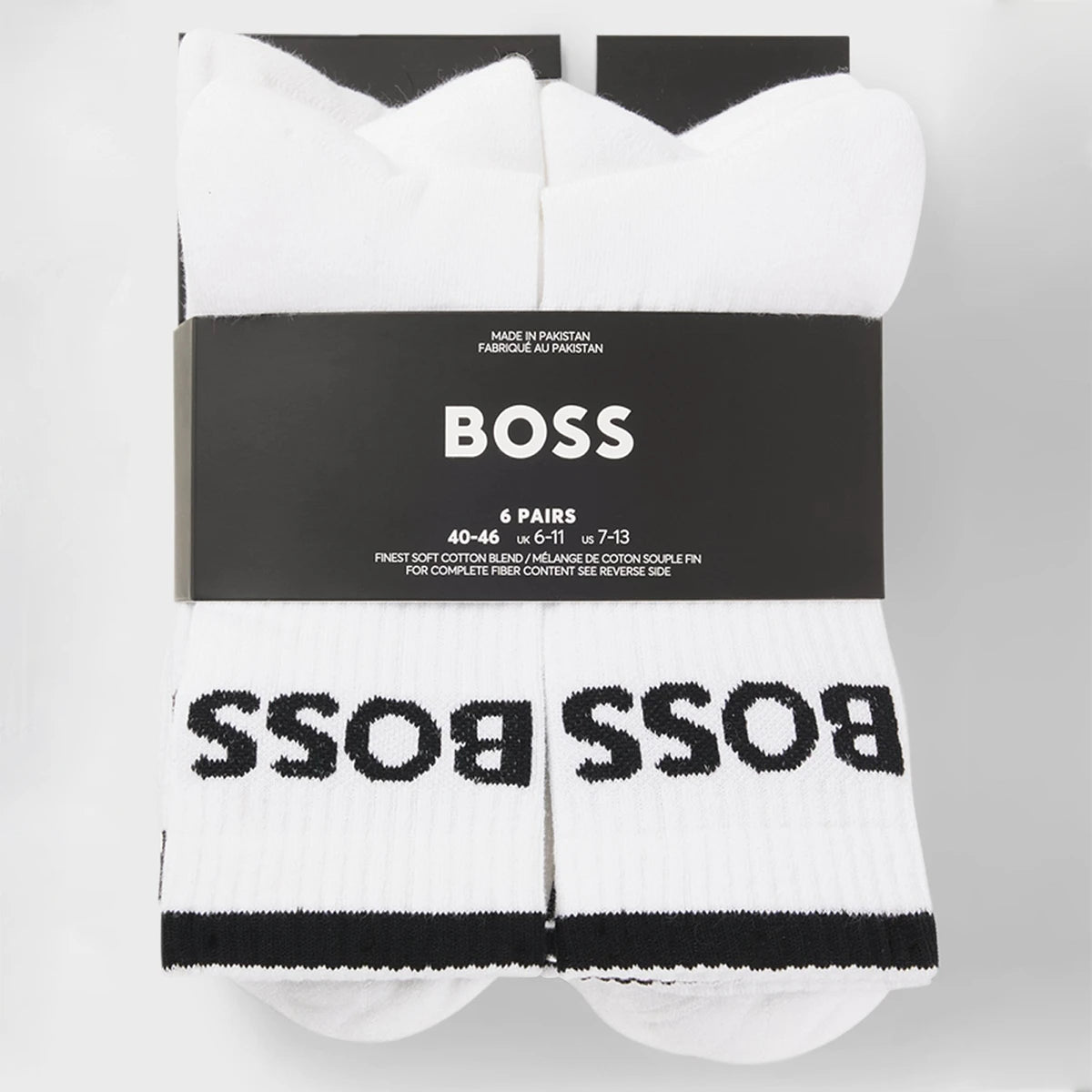 6 Paia di Calzini Boss Stripe