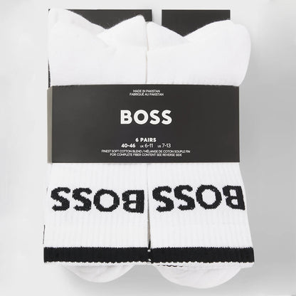 6 Paia di Calzini Boss Stripe