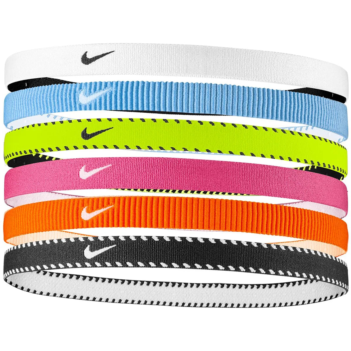 Confezione da 6 Elastici Nike Swoosh Sport