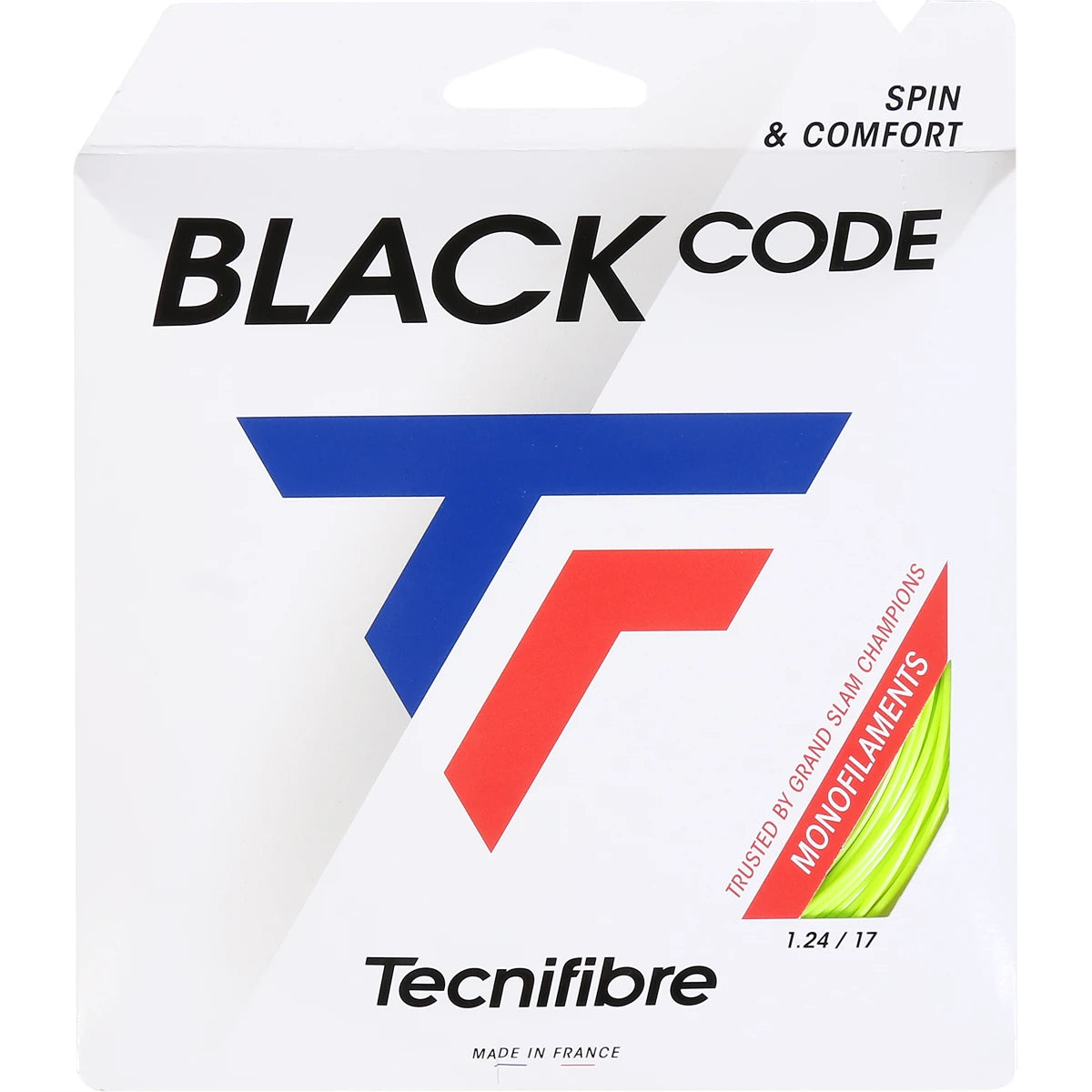 Corda Tecnifibre Black Code Lime (12 Metri)