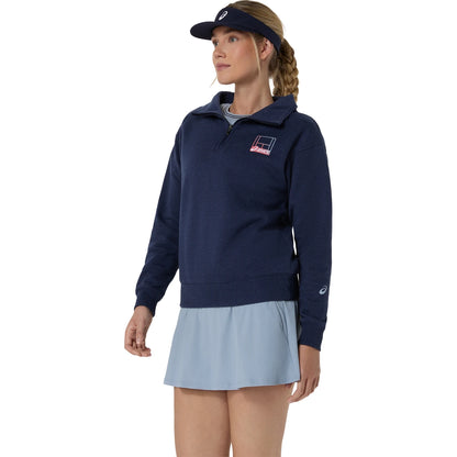 Felpa Asics Donna Nagino 1/4 Zip