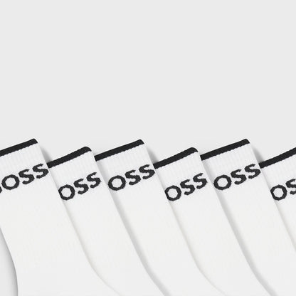 6 Paia di Calzini Boss Stripe