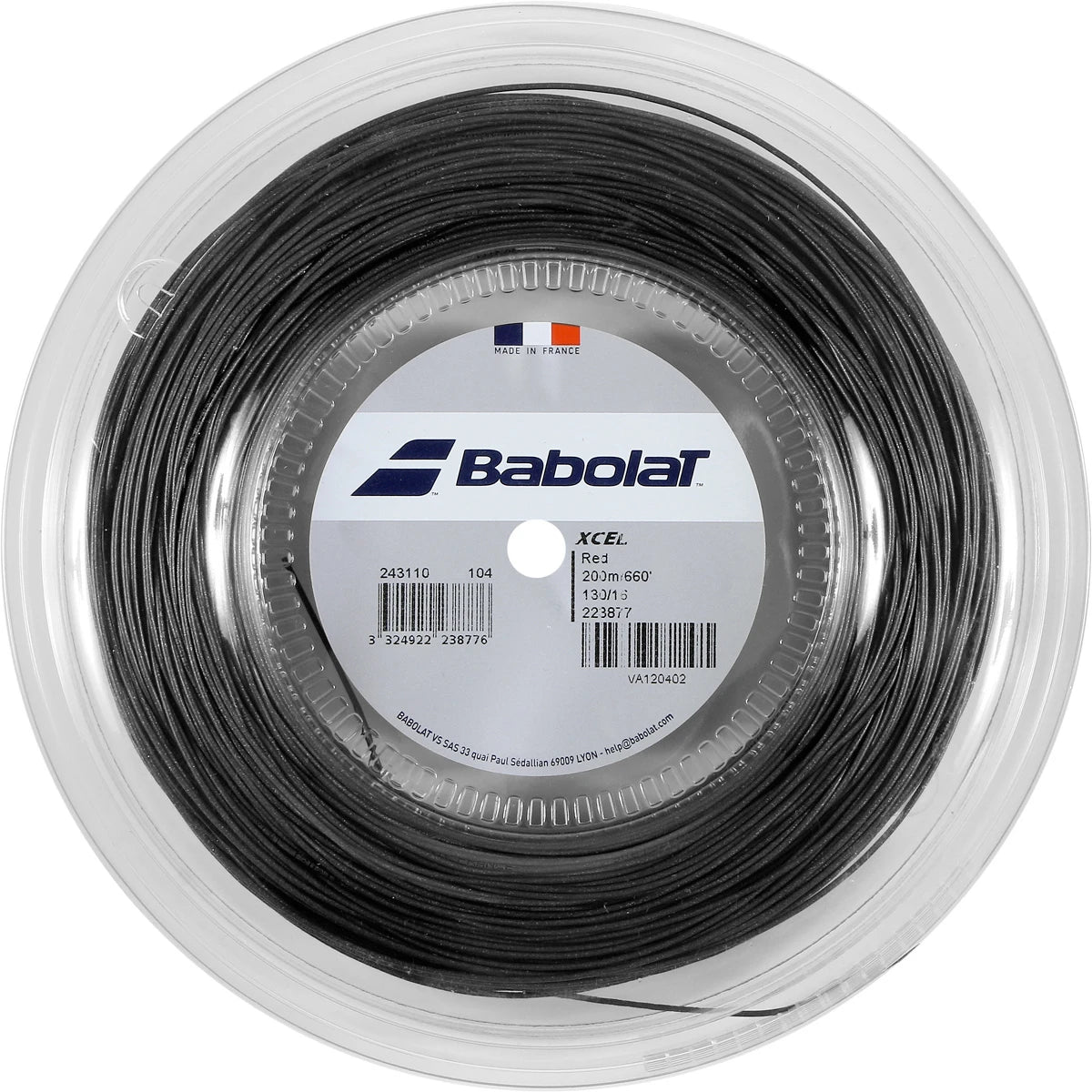 Bobina Babolat Xcel (200 Metri)