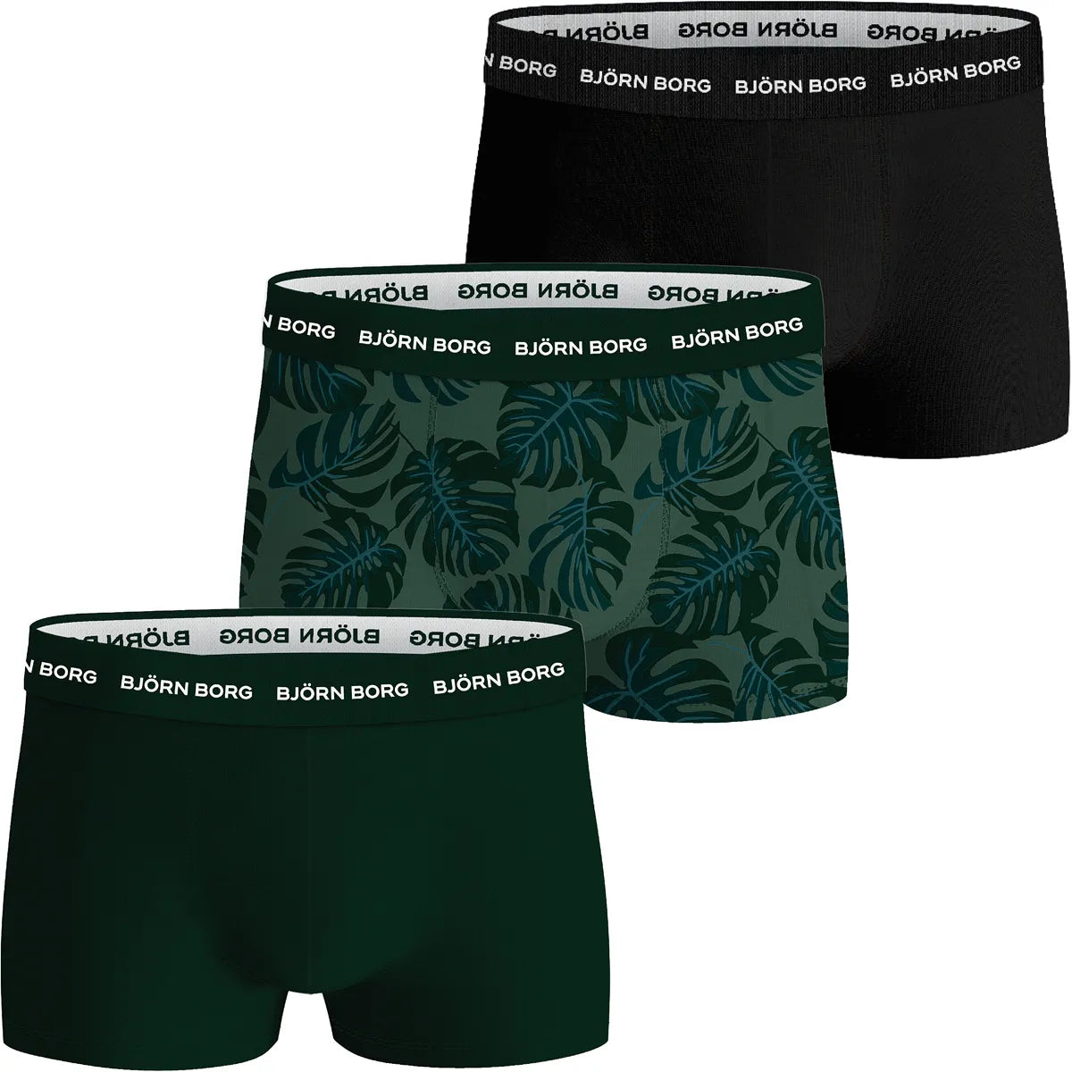 Confezione da 3 Boxer Bjorn Borg Sports Cotone Stretch Trunk