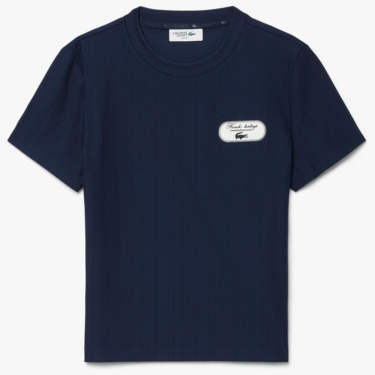 T-Shirt Donna Lacoste Heritage