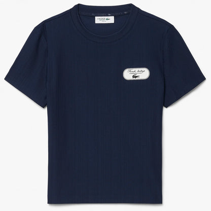 T-Shirt Donna Lacoste Heritage