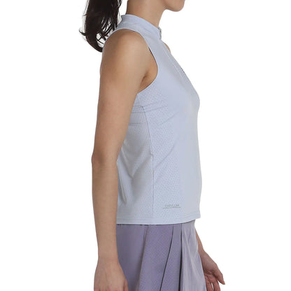 Canotta Bullpadel Donna Pure Color 1/4 Zip Ourol