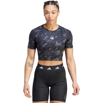 T-Shirt adidas Donna Print Crop