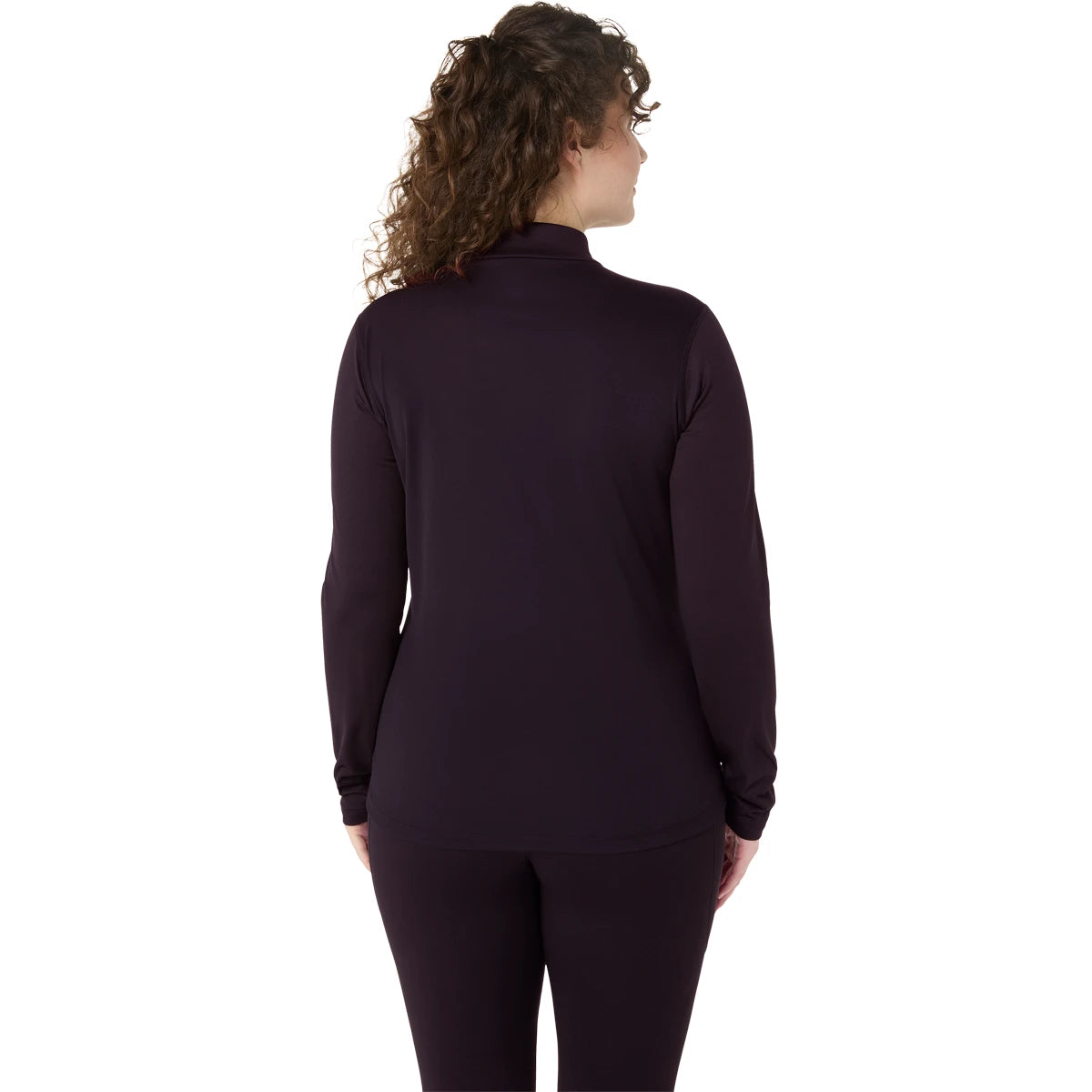 T-Shirt Asics Donna Core Maniche Lunghe 1/2 Zip