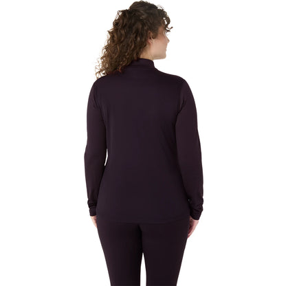 T-Shirt Asics Donna Core Maniche Lunghe 1/2 Zip