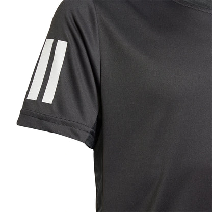 T-Shirt adidas Ragazzo Club 3 Strisce