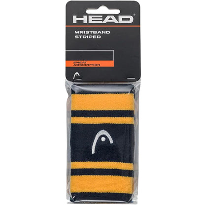 Coppia di Polsini Head Doppia Larghezza 5" Striped