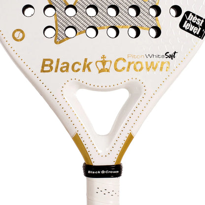 Racchetta da padel Black Crown Piton White Soft