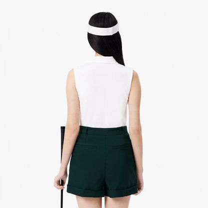 Polo Lacoste Donna Core Performance senza Maniche