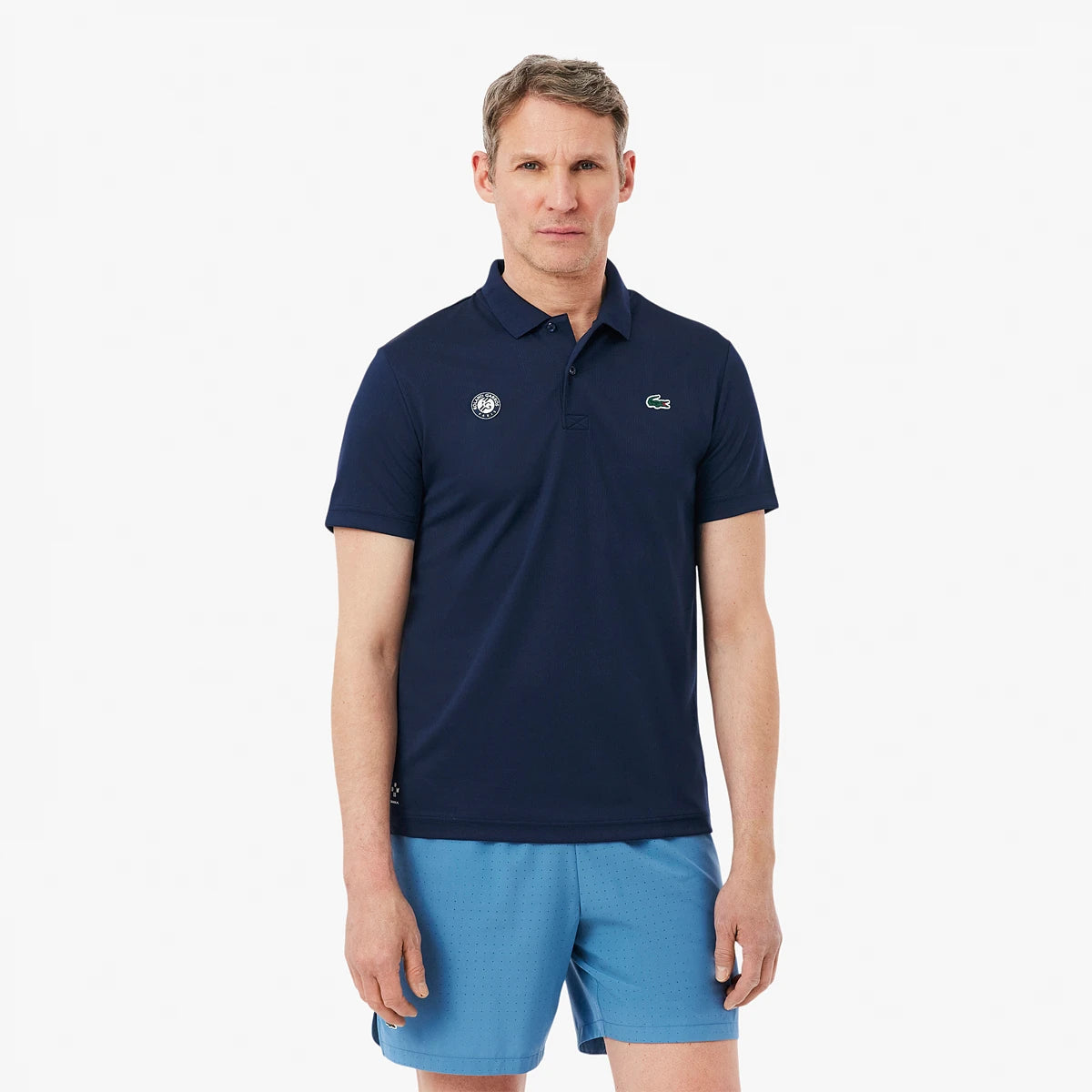 Polo Lacoste Medvedev On Court Grafico