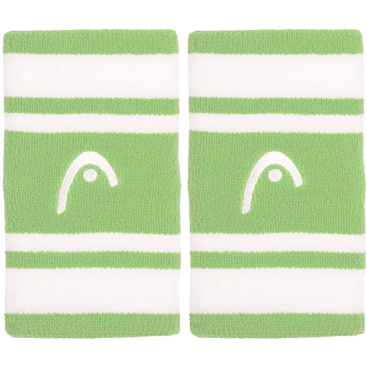 Coppia di Polsini Head Doppia Larghezza 5" Striped