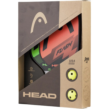 Set da 2 Racchette Head Pickleball Flash + 2 Palline da pickleball