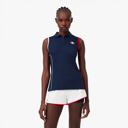 Canotta Lacoste Donna French Team