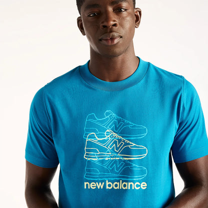 T-Shirt New Balance Layered 574 Relaxed