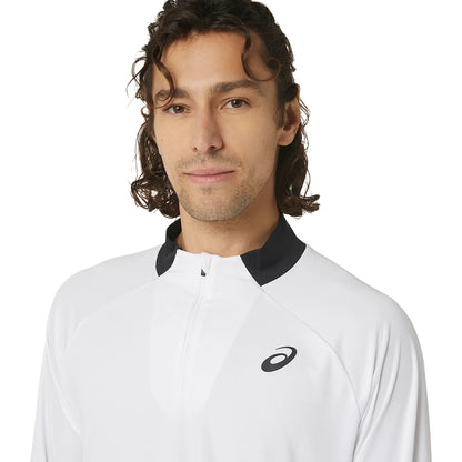 T-Shirt Asics Court Maniche Lunghe 1/2 Zip