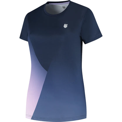 T-Shirt K-Swiss Donna Hypercourt Print